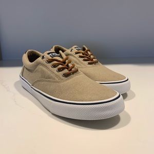 Men’s Sperry Tan Canvas Sneaker